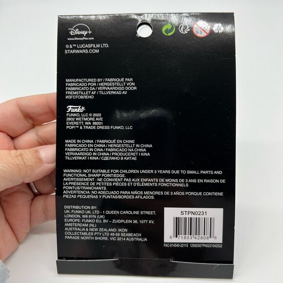 Funko Pop! Star Wars 4PK Enamel Pin Set NEW!! Obi Wan Kenobi Lucas Films Disney - Picture 6 of 6